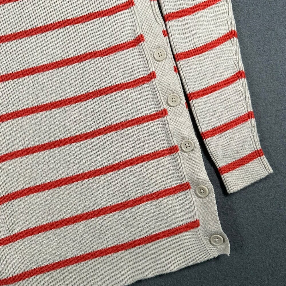Banana Republic Factory Sweater Womens XS Striped Ribbed Long Sleeve Sweater - Picture 6 of 12